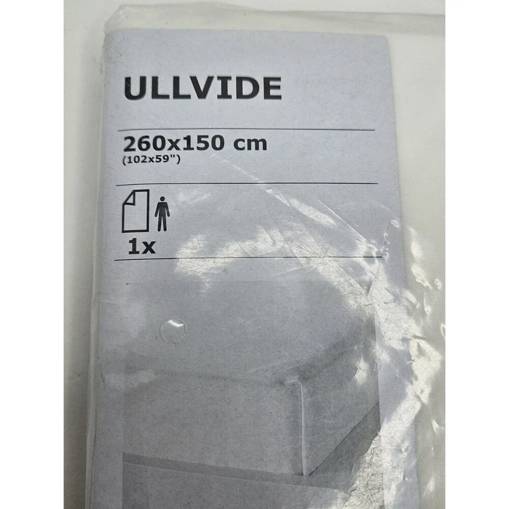 IKEA Ullvide Twin XL / Double Top Sheet White New In Package, 102 x 59